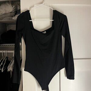 Babaton Contour Black Bodysuit